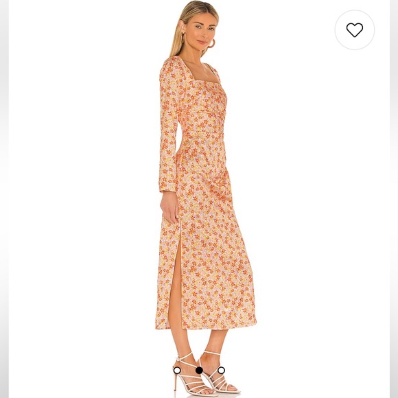 Significant other Amour Dress in Marigold Posie 8 nwt floral print - Picture 2 of 8